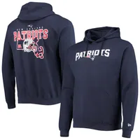 Men's New Era Navy New England Patriots Combine Authentic Watson Pullover  Hoodie