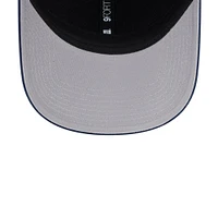 Men's New Era Navy New England Patriots Outline 9FORTY Snapback Hat