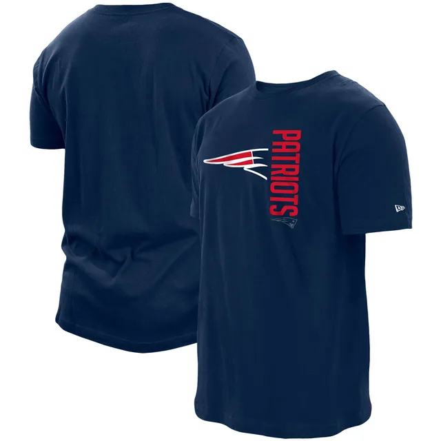 Lids New England Patriots Era Split Logo 2-Hit T-Shirt - Navy