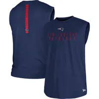 Denver Broncos New Era Team Muscle Tank Top - Navy