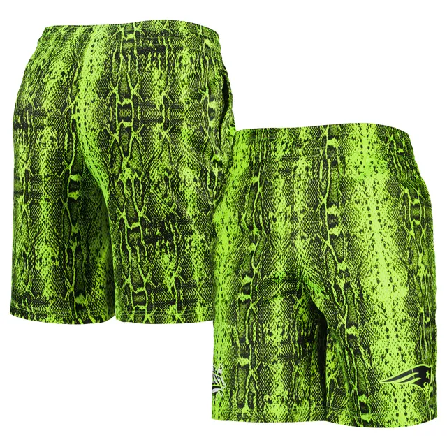 Green Bay Packers New Era Summer Pop Shorts - Neon Green