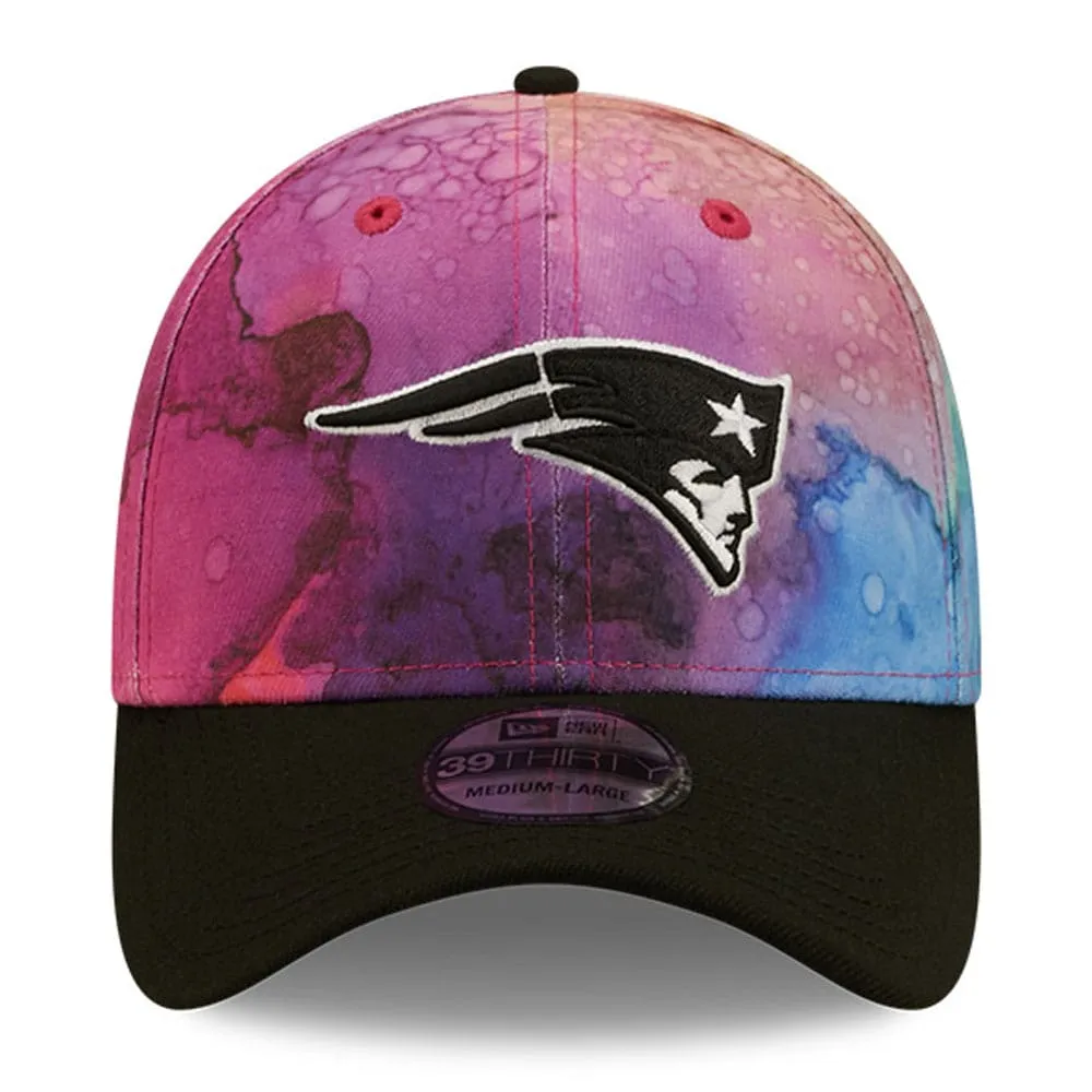 Men's New Era Pink/Black New England Patriots 2022 NFL Crucial