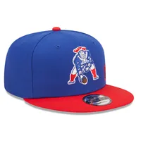 Men's New Era Royal/Red New England Patriots Flawless