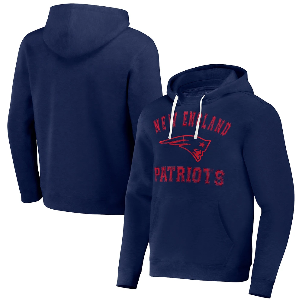 Sweat à capuche pour homme NFL x Darius Rucker Collection par Fanatics Navy New England Patriots Coaches