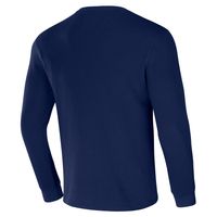 Men's NFL x Darius Rucker Collection by Fanatics Navy New England Patriots Long Sleeve Thermal T-Shirt