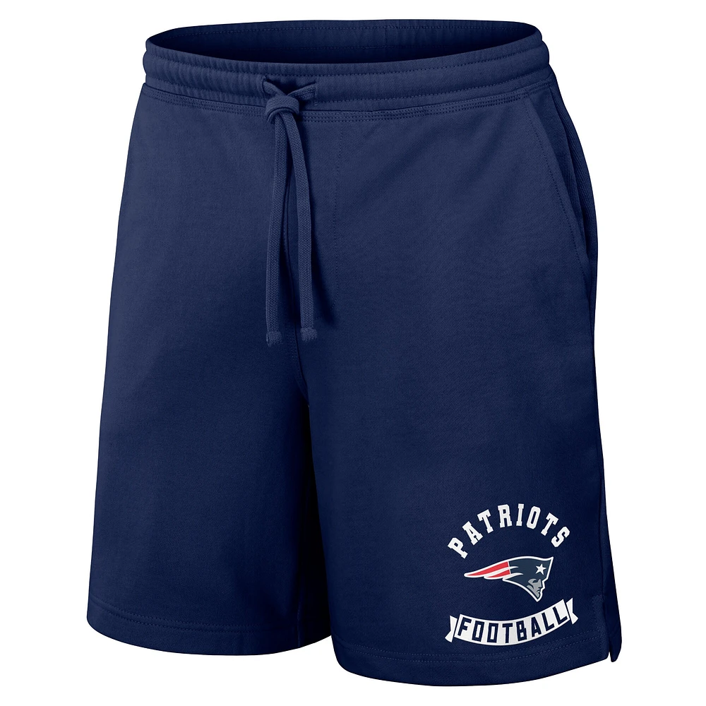 Short délavé bleu marine New England Patriots pour homme de la collection NFL x Darius Rucker par Fanatics