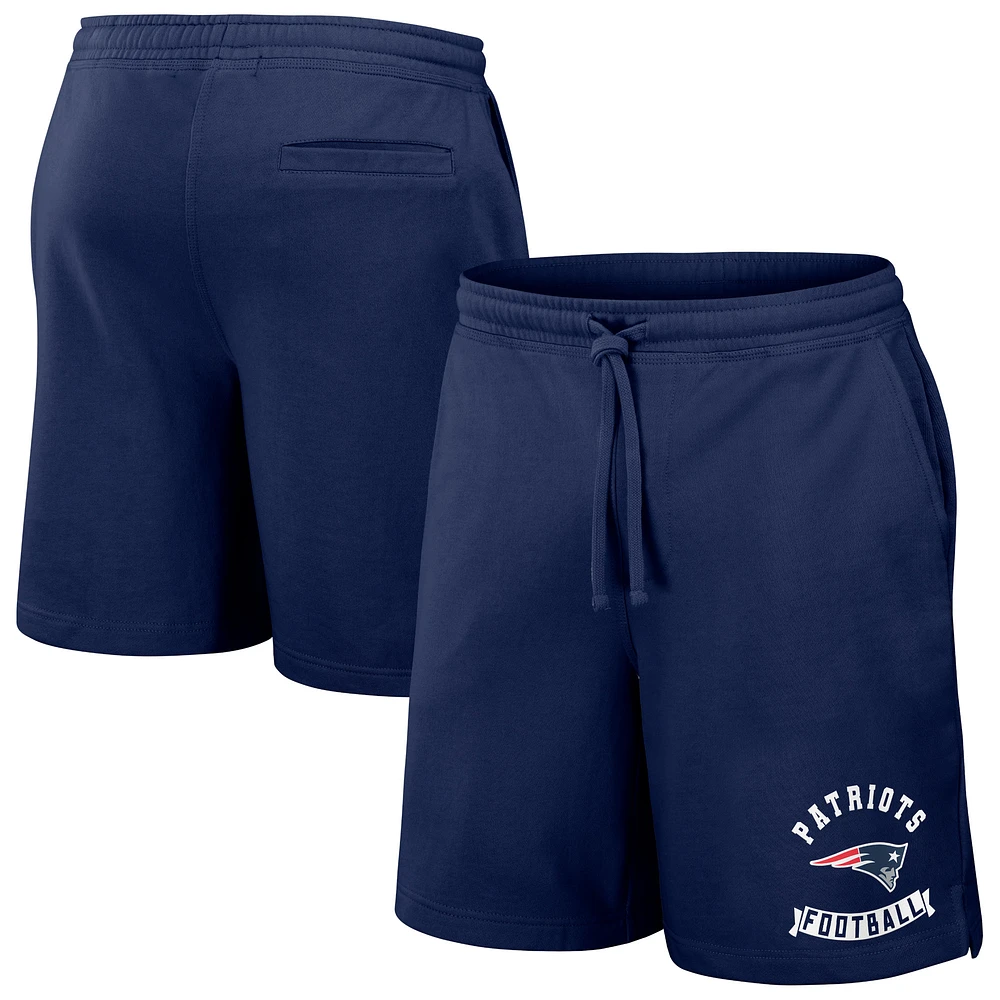 Short délavé bleu marine New England Patriots pour homme de la collection NFL x Darius Rucker par Fanatics