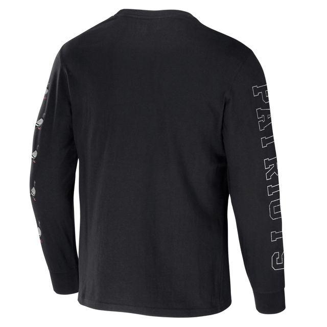 Buy the Mens New England Patriots Long Sleeve NFL Football Full