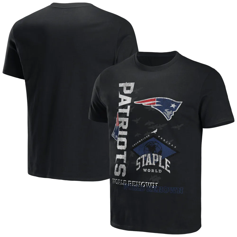 New England Patriots NFL Team Apparel Mens Red Short T-Shirt Cotton Size XL