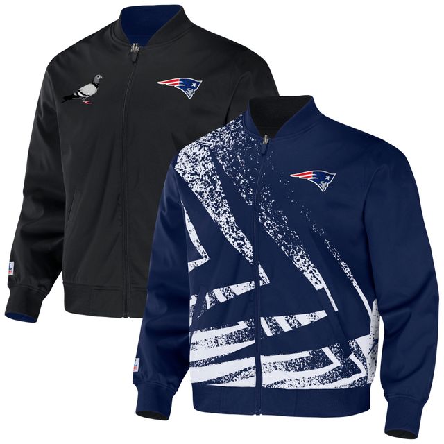 Veste réversible NFL x Staple Navy New England Patriots pour homme