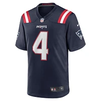 Men's Nike Antonio Gibson  Navy New England Patriots Game Jersey