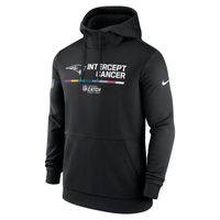 Men's Nike Black New England Patriots 2022 NFL Crucial Catch - Therma Performance Pullover Hoodie