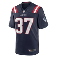 Maillot de match l'équipe des New England Patriots Nike Chad Ryland pour homme, bleu marine