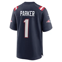 Maillot de match Nike DeVante Parker pour hommes, bleu marine, New England Patriots