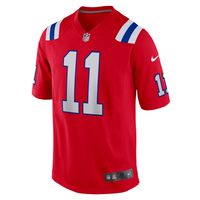 Men's Nike Drew Bledsoe Red New England Patriots Retired Player Alternate Game Jersey