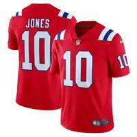 Men's New England Patriots Mac Jones Nike Black RFLCTV Limited Jersey