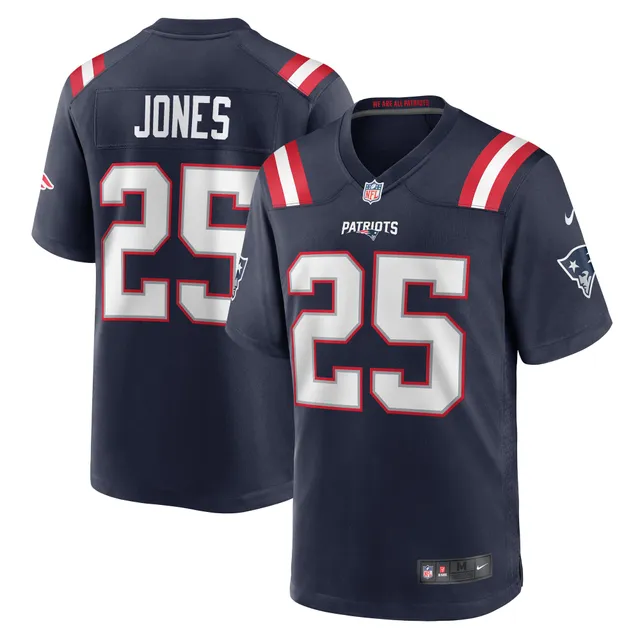 Lids Marcus Jones New England Patriots Nike Game Player Jersey - Navy