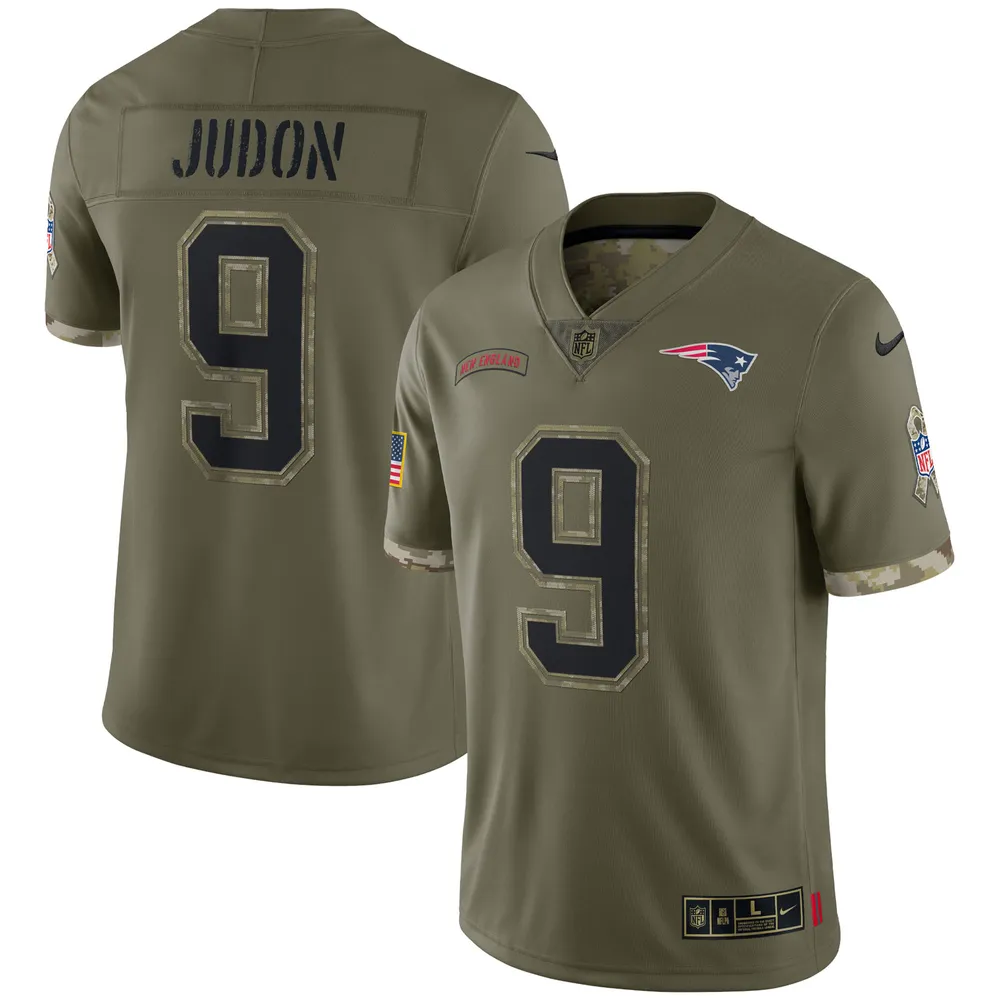 Lids Matthew Judon New England Patriots Nike 2022 Salute To Service Limited  Jersey - Olive