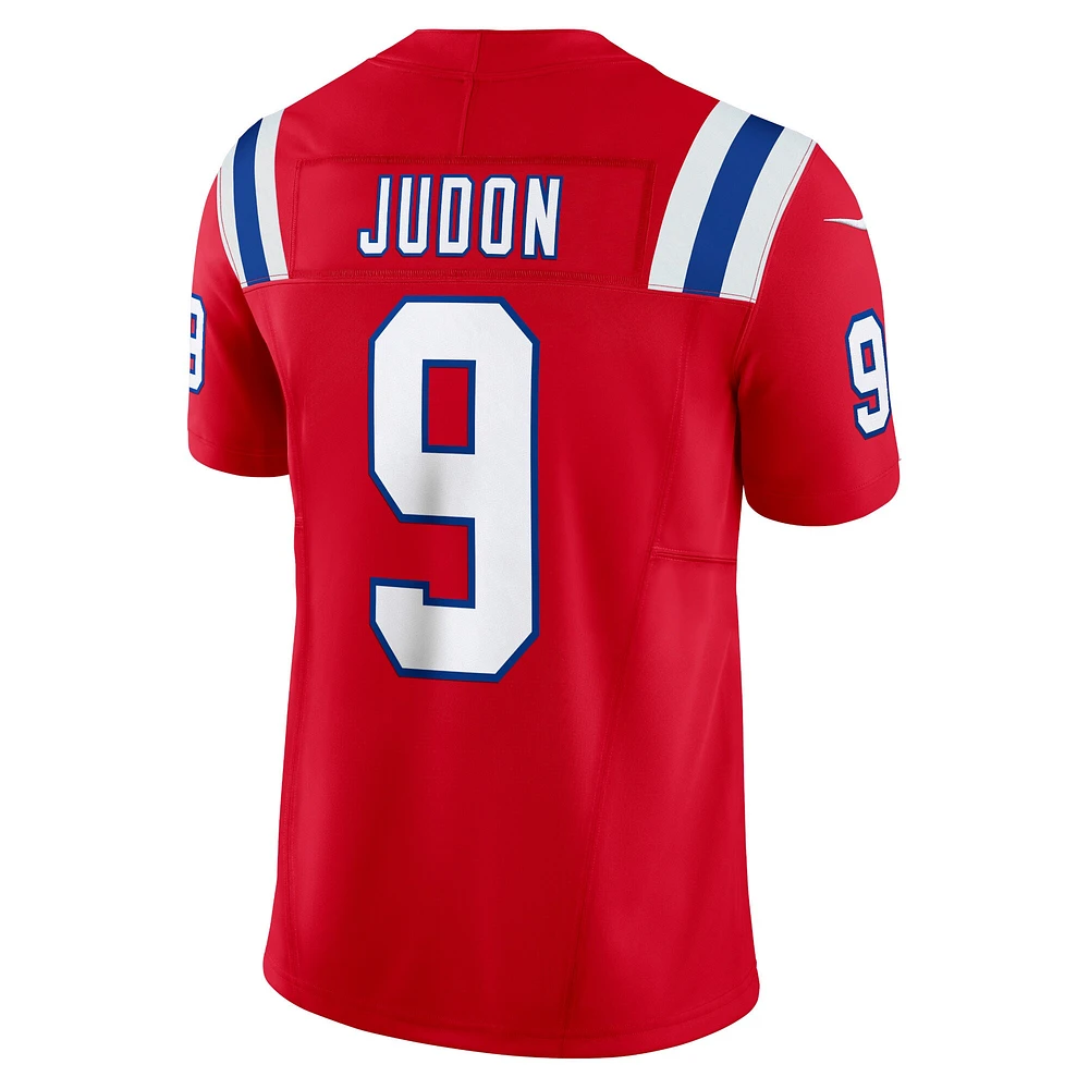 Nike Matthew Judon pour homme Rouge New England Patriots Vapor F.U.S.E. Maillot limité