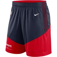 Men's Nike Navy/Red New England Patriots Primary Lockup Performance - Shorts
