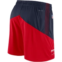 Men's Nike Navy/Red New England Patriots Primary Lockup Performance - Shorts