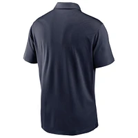 Polo Nike New England Patriots Fan Gear Franchise Heat-Sealed Graphic Team pour homme - Bleu marine