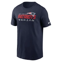 Men's Nike  Navy New England Patriots Local Essential T-Shirt