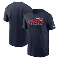 Men's Nike  Navy New England Patriots Local Essential T-Shirt