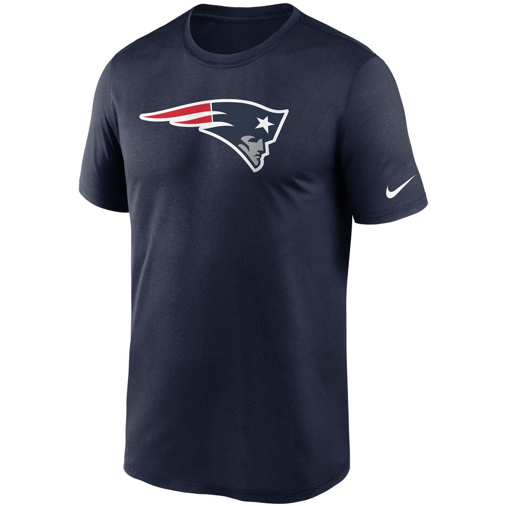 Men's Nike Navy New England Patriots Logo Essential Legend Performance T-Shirt