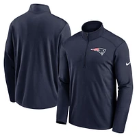 NUT PAT NAVY HOMMES NFL 22 NIKE LOGO PACER DEMI ZIP SWTMENQZP