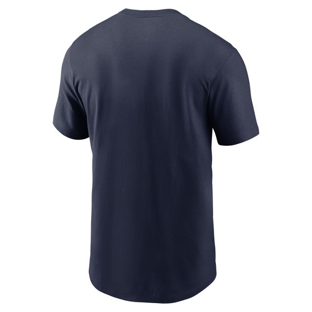 T-shirt à manches courtes Nike New England Patriots pour homme, bleu marine