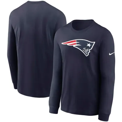 New England Patriots Nike Primary Logo Long Sleeve T-Shirt - Navy