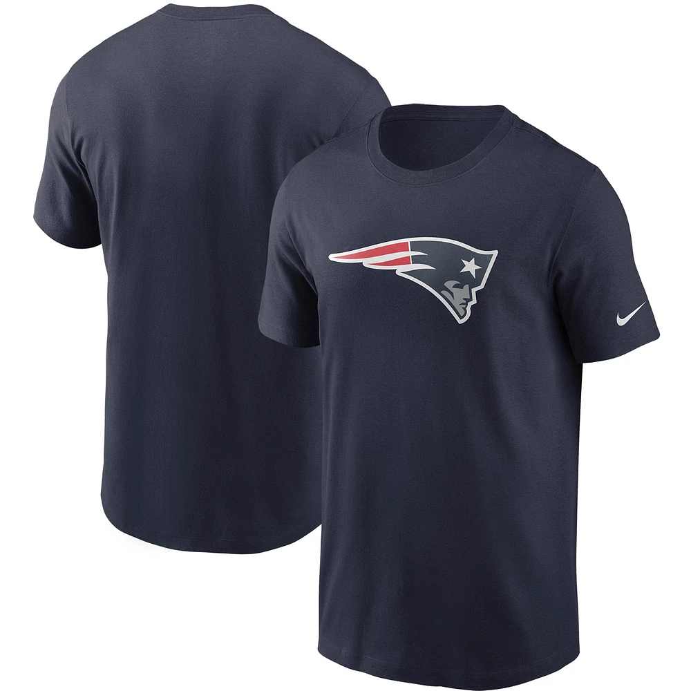 T-shirt à logo principal des Patriots de la Nouvelle-Angleterre Nike pour homme, bleu marine