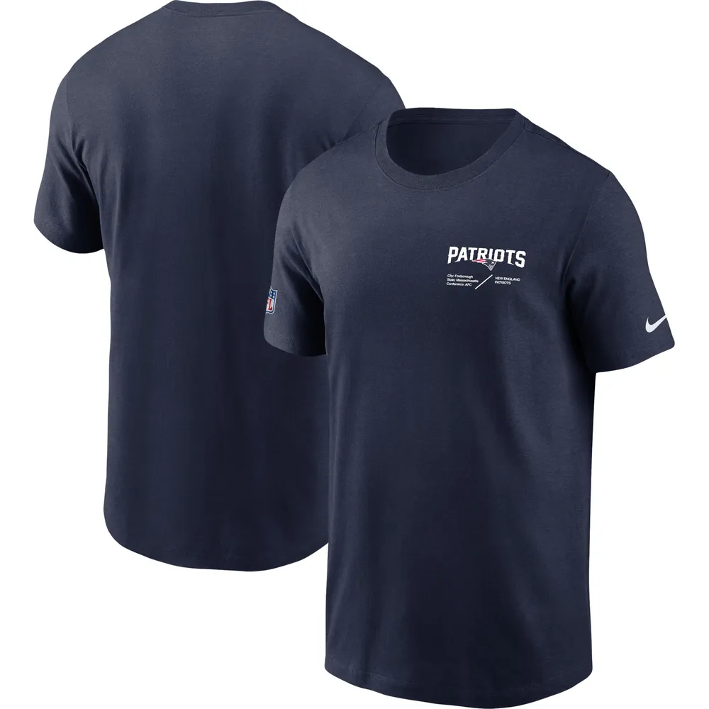 Nike New England Patriots Sideline Lockup Performance Long Sleeve