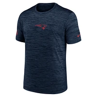 Men's Nike Navy New England Patriots Sideline Velocity Performance T-Shirt