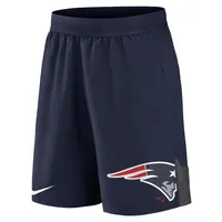 Short d'équipe des New England Patriots Nike bleu marine pour homme