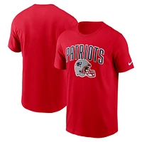 T-shirt Nike New England Patriots Team Athletic rouge pour homme