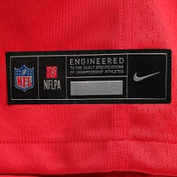 Men's Nike Rhamondre Stevenson Red New England Patriots Alternate Game Jersey
