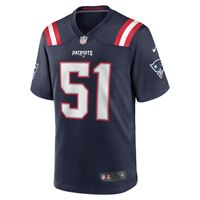 Men's Nike Ronnie Perkins Navy New England Patriots Game Jersey