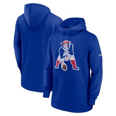 Men's Nike Navy New England Patriots Fan Gear Wordmark Performance Pullover  Hoodie