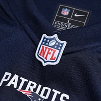 Men's Nike Stefon Diggs Navy New England Patriots Game Jersey