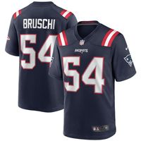 Men's Nike Tedy Bruschi Navy New England Patriots Game Retired Player Jersey