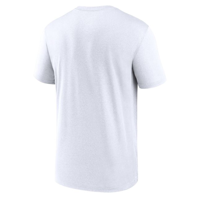 T-shirt Nike New England Patriots Icon Legend Performance pour homme - Blanc