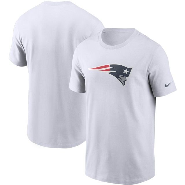 T-shirt à logo principal des Patriots de la Nouvelle-Angleterre Nike pour homme, blanc