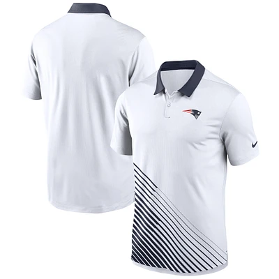 Polo Nike New England Patriots Vapor Performance pour homme - Blanc