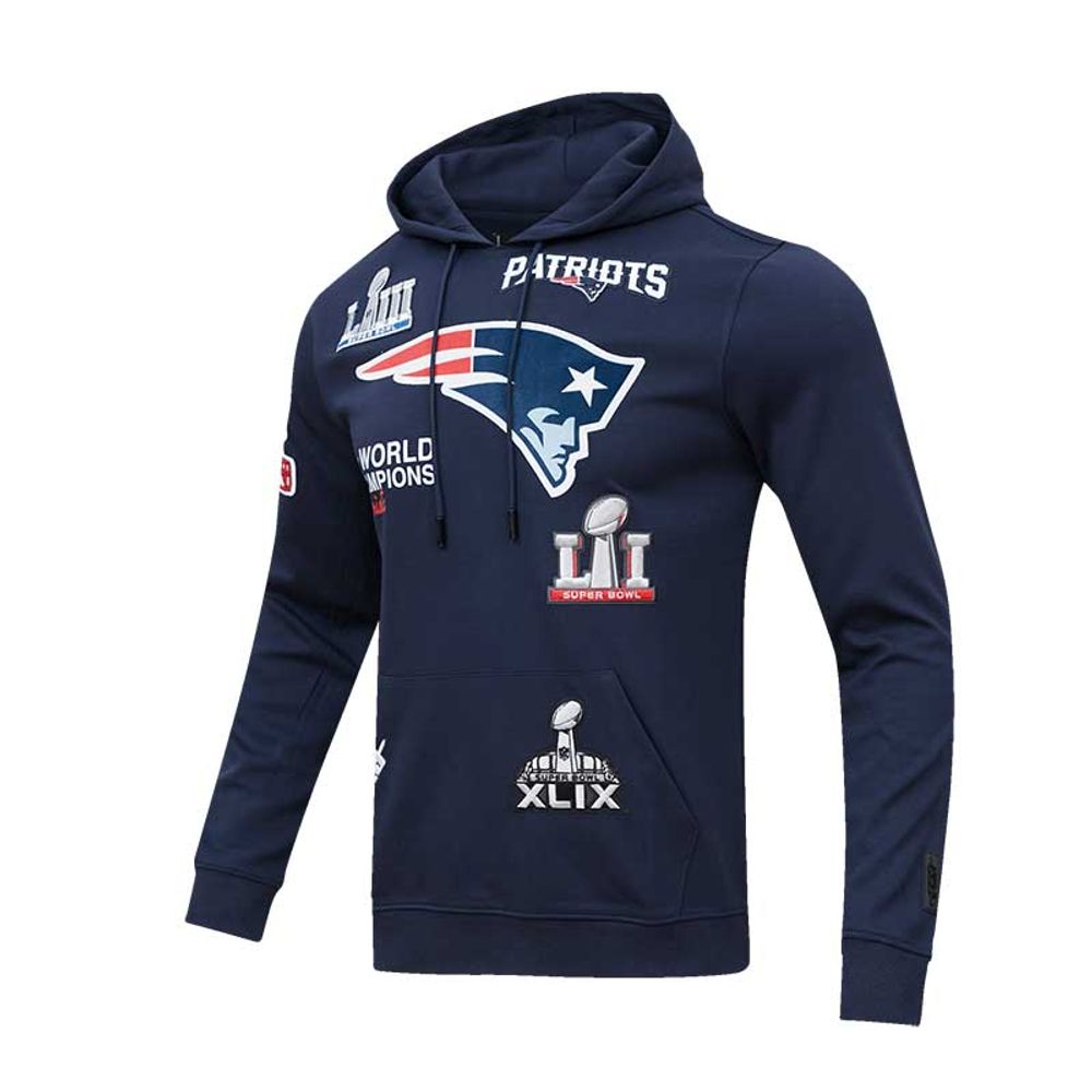 New England Patriots Super Bowl LI Champions Long Sleeve T Shirt Pro Line M