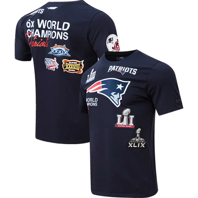 NFL Team Apparel Youth New England Patriots Rowdy Black T-Shirt