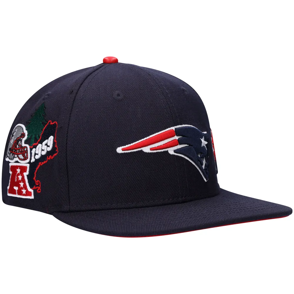 Casquette Snapback Hometown New England Patriots Pro Standard bleu marine pour homme