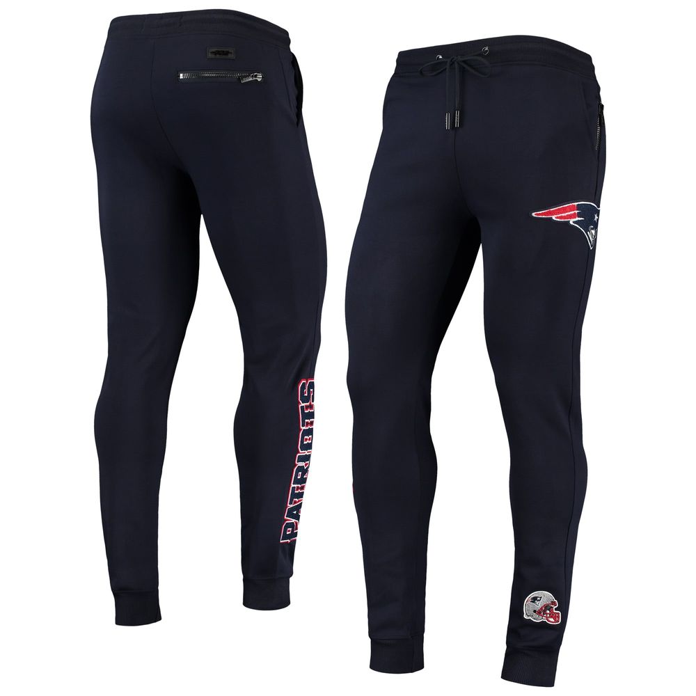 Men's Pro Standard Navy New England Patriots Logo Jogger Pants