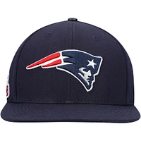 Casquette Snapback Pro Standard Navy New England Patriots Logo pour homme